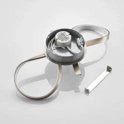 LED loftlampe Alana i sløjfe form