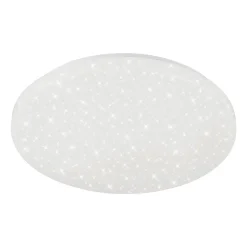 LED-loftlampe Brili Splash, IP44, hvid, 4.000K