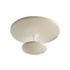 LED-loftlampe Conrad, sandfarvet, Ø 50 cm, metal, dæmpbar