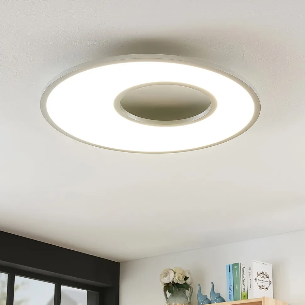 LED-loftlampe Durun, dæmpbar, CCT, rund, 60 cm