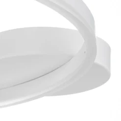 LED-loftlampe Giotto 1 lyskilde, hvid