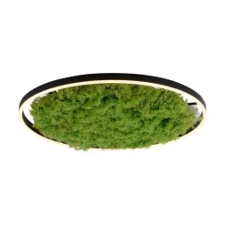 LED-loftlampe Green Ritus, mos dæmpbar Ø58,5cm