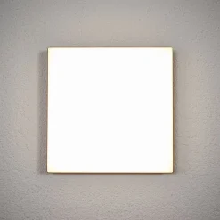 LED-loftlampe Henni, IP65, sensor, 30x30 cm, antracit