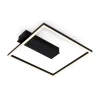 LED-loftlampe 3771 i rammeform, sort