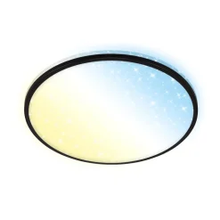 LED-loftlampe Ivy Sky S, stjernedekoration, Ø 33 cm