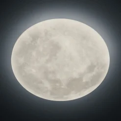 LED-loftlampe Lunar med fjernbetjening 40cm