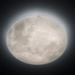 LED-loftlampe Lunar med fjernbetjening 60cm