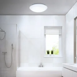 LED-loftlampe med sensor Elipso IP44 4.000K Ø38cm