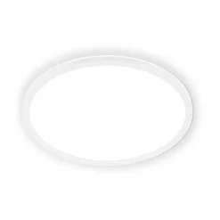 LED-loftlampe Move, sensor, Ø 42 cm, IP44, hvid, 4000K