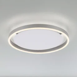 LED-loftlampe Ritus, Ø 39,3 cm, aluminium