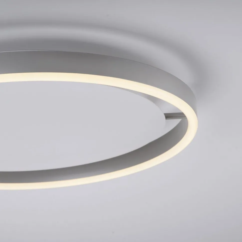 LED-loftlampe Ritus, Ø 39,3 cm, aluminium