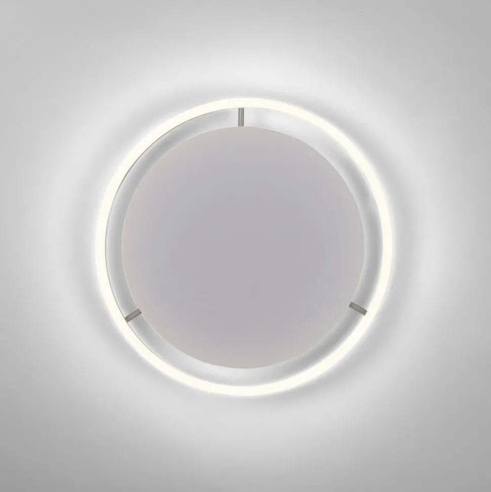 LED-loftlampe Ritus, Ø 39,3 cm, aluminium