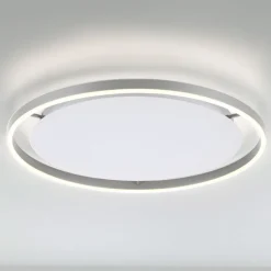 LED-loftlampe Ritus, Ø 58,5 cm, aluminium