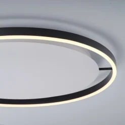 LED-loftlampe Ritus, Ø 58,5 cm, antracit