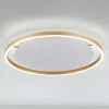 LED-loftlampe Ritus, Ø 58,5 cm, mat messing