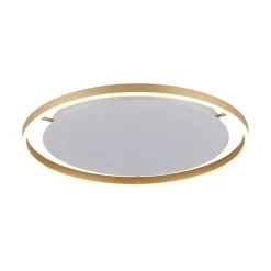 LED-loftlampe Ritus, Ø 58,5 cm, mat messing