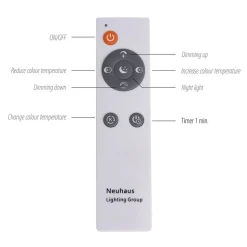 LED-loftlampe Sparkle CCT dæmpbar hvid Ø 48cm