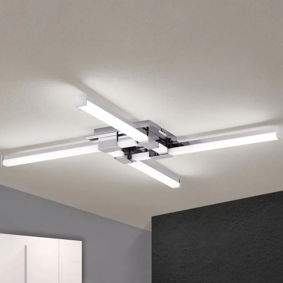 LED-loftlampe til badeværelset Argo, 4 lyskilder