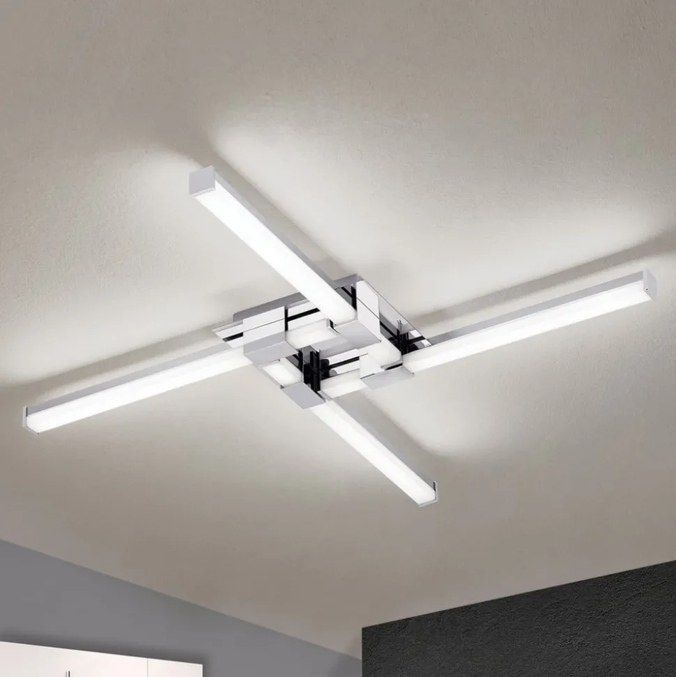 LED-loftlampe til badeværelset Argo, 4 lyskilder
