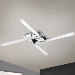 LED-loftlampe til badeværelset Argo, 4 lyskilder