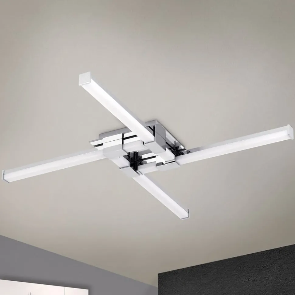 LED-loftlampe til badeværelset Argo, 4 lyskilder