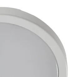 LED-loftlampe Vera, hvid, plast, Ø 22 cm, IP65