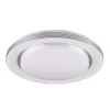 LED-loftslampe Atria, Ø 48 cm, hvid, plast, CCT