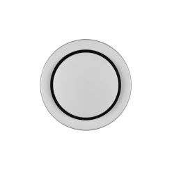LED-loftslampe Atria, Ø 38 cm, sort, plast, CCT