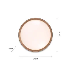 LED-loftslampe Emilia 3-trins dæmpbar sort