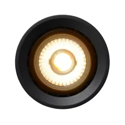 LED-loftslampe Fedler dæmpet til varm, sort