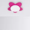 LED-loftslampe Flower Starlight, pink