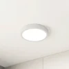 LED-loftslampe Fueva 5 IP44 3000K hvid Ø21cm