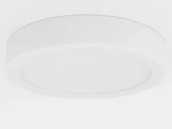 LED-loftslampe Fueva 5 IP44 3000K hvid Ø16cm