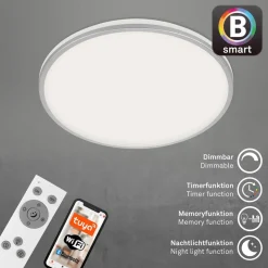 LED-loftslampe Ivy S, dæmpbar, CCT, Ø 49 cm