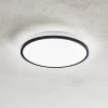 LED-loftslampe Lana, baggrundsbelyst effekt Ø28 sort