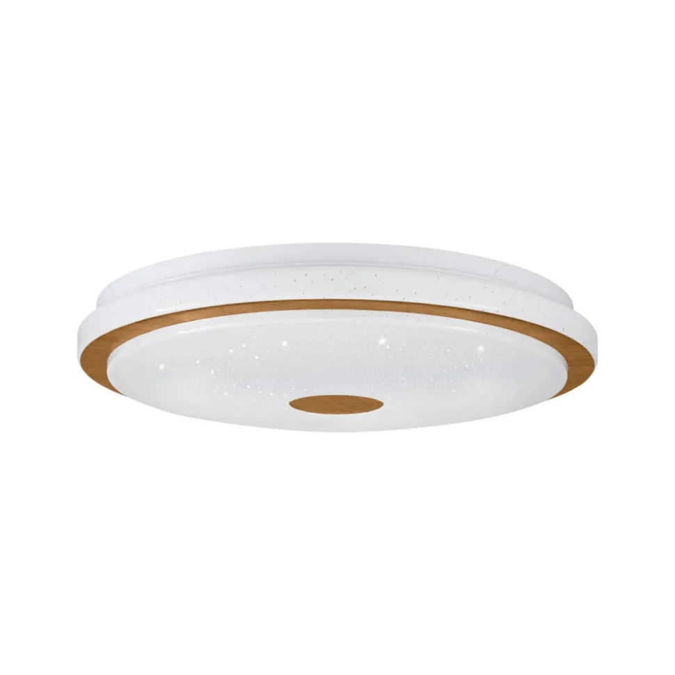 LED-loftslampe Lanciano 1 med fjernbetjening Ø38cm