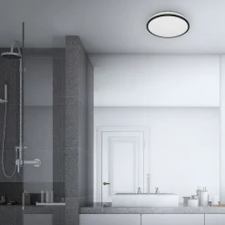LED-loftslampe 3403-015, med stjernedekor, 4.000K