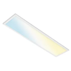 LED-loftslampe Piatto S dæmpbar CCT hvid 100x25cm
