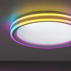 LED loftslampe Sfærisk, CCT, RGB, Ø 48cm
