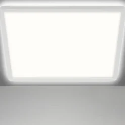 LED-loftslampe Slank, kantet 42 x 42 cm