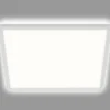 LED-loftslampe Slank, kantet 29,3 x 29,3 cm