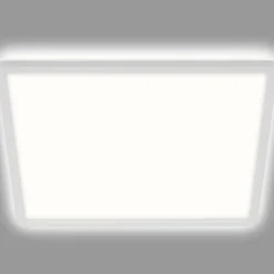 LED-loftslampe Slank, kantet 29,3 x 29,3 cm