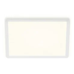 LED-loftslampe Slank, kantet 29,3 x 29,3 cm