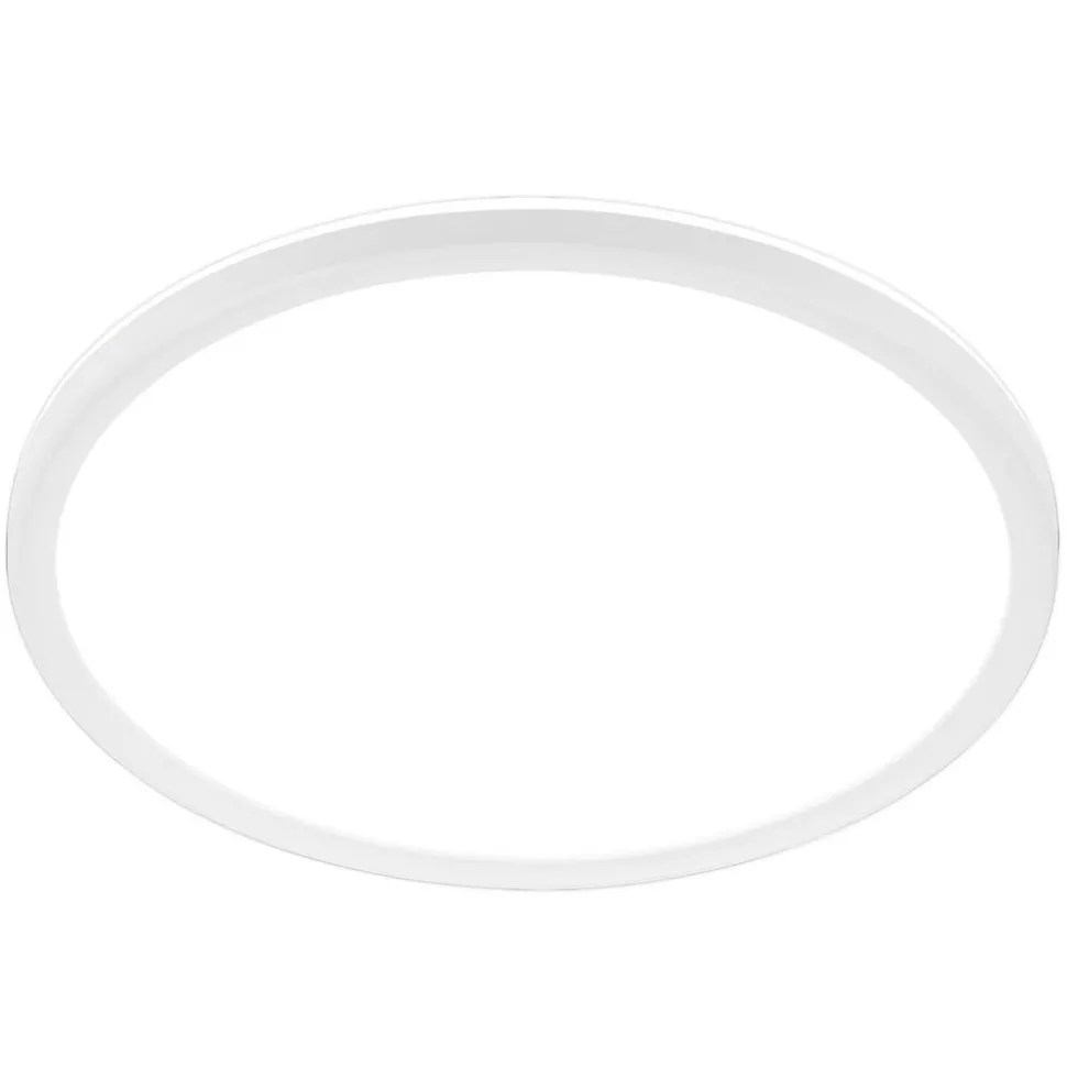 LED-loftslampe Slim, rund, 29,3 cm