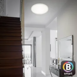 LED-loftslampe Slim S dæmpbar CCT hvid Ø 45 cm