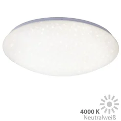 LED-loftslampe Vipe, stjernehimmel-effekt, 49 cm