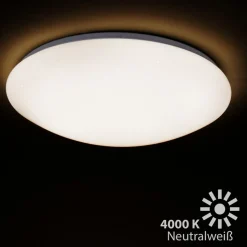 LED-loftslampe Vipe, stjernehimmel-effekt, 49 cm