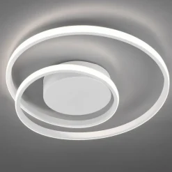 LED-loftslampe Zibal, dæmpbar, hvid