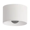 LED-loftspot til udendørs brug S132, Ø 8 cm, sandhvid