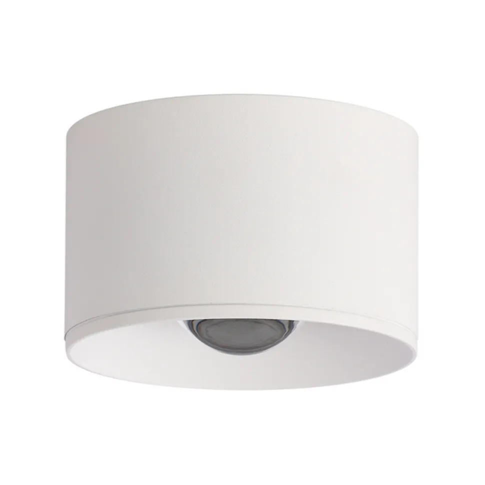 LED-loftspot til udendørs brug S134 Ø 6,5 cm, sandhvid